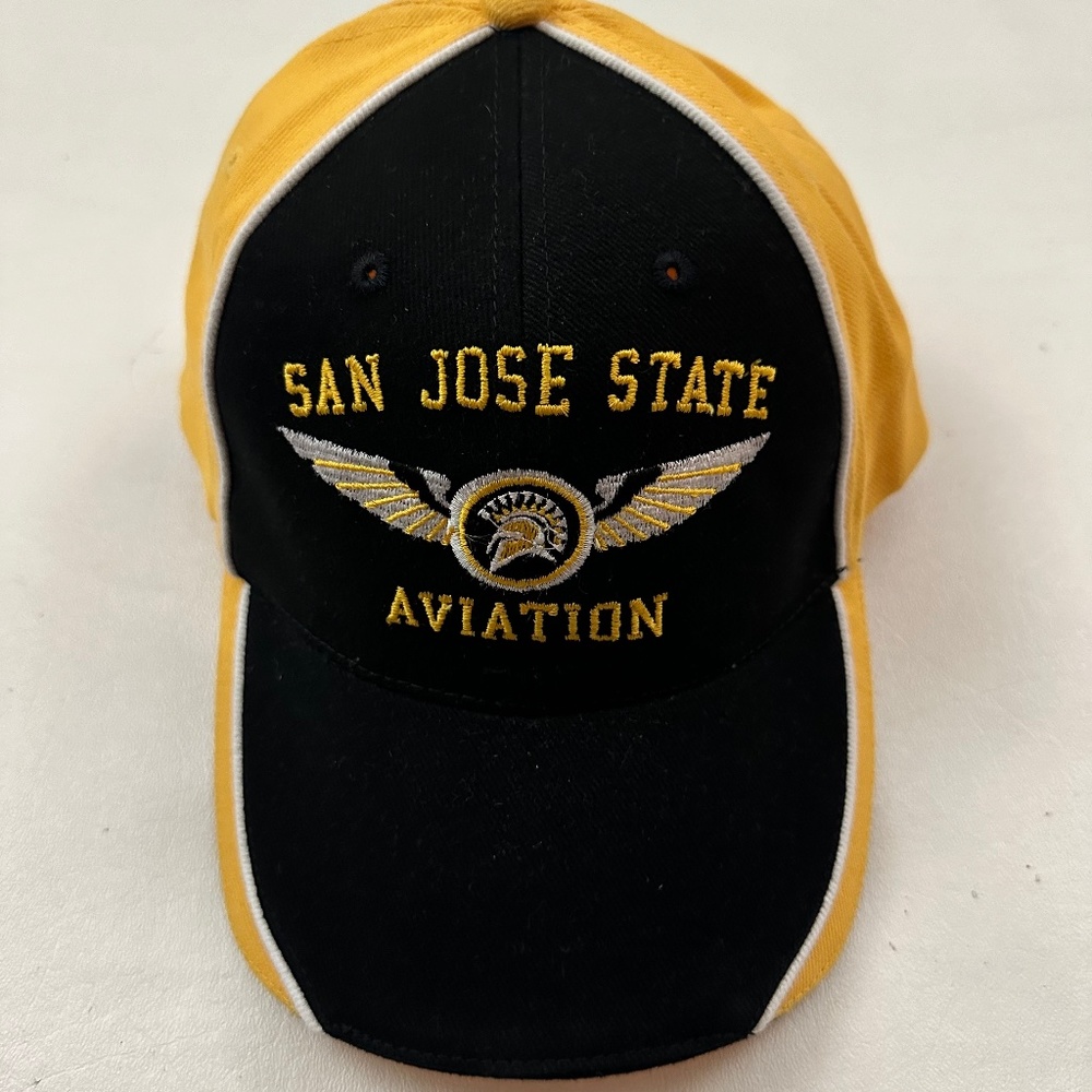 New San Jose State Aviation Yellow Baseball Hat One Size